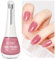 SUPWEE Fast Dry Nail Lacquer, Deep Pink 16ml Quick Dry Glossy Classic Nail Polish for Home DIY Manicure
