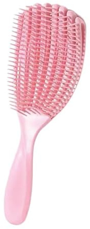 Cepillo de pelo rizado, práctico peine de peluquería, cepillo de pelo hueco, peine de masaje, cepillo para desenredar el cabello