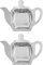 2 Pieces Silver Tea Bag Holder, Stainless Steel Tea Bag Tray, Creative Mini Tea Bag Holder, Interesting Tea Bag Holder Tray, Metal Tea Bag Saucer