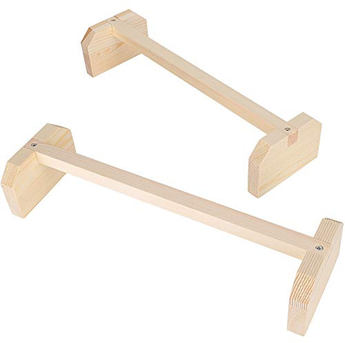 UPALDHOU Support de Perchoir de Poulet en Bois pour Grands Oiseaux, Support D'entraînement de Poule, Fournitures pour Animaux de Compagnie, 2 Pièces