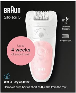 BRAUN SE-5516 Silk-Epil 5 Wet & Dry Epilator