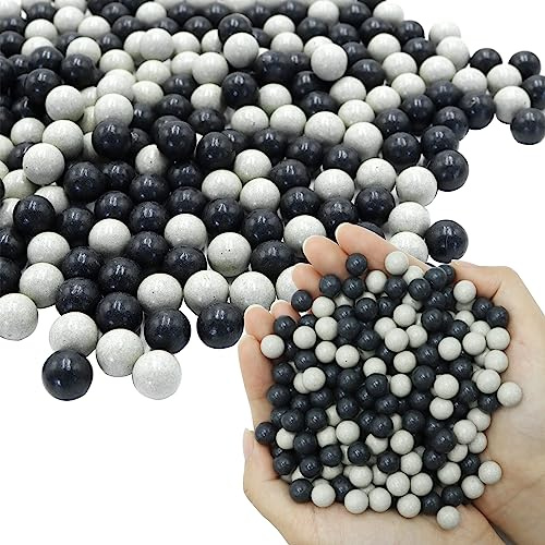 oubert 300 Pcs Clay Slingshot Ammos 10mm Biodegradable Sling Shot Ammo Ball for Slingshot Hunting and Target Practice