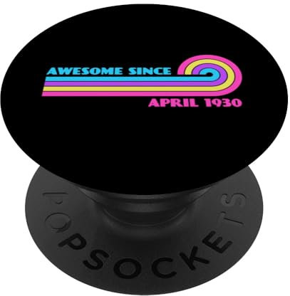 Awesome Since April 1930 PopSockets mit austauschbarem PopGrip