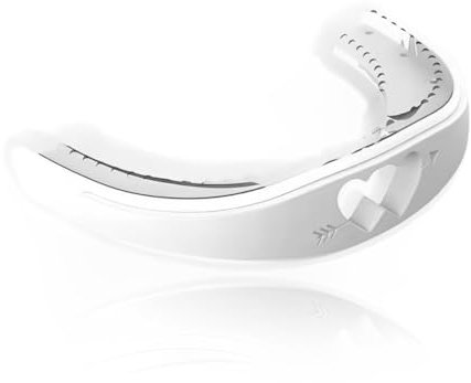 VPOUERY Gouttière Anti Ronflement Réglable, Appareil Buccal Anti-Ronflement, avec Boîte, Trou Respiration Cœur, Solution Naturelle