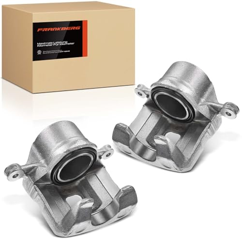Frankberg 2x Pinza de freno Delantero izquierdo derecho Compatible con Tucson JM Tucson CaSí./SUV Sportage JE KM Sportage Van KM Replace# 1694200183