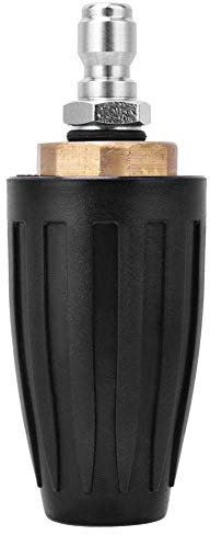 Boquilla para limpiador de alta presión de 3600 psi, accesorios para limpiadores de alta presión de 1/4 pulgadas, conexión rápida, boquilla turbo giratoria ajustable (025)