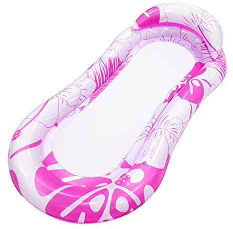 Schwimmender Poolsessel,Pool Float Lounge für Schwimmbecken - Schwerlast-schwimmender Pool-Lounge-Sessel, Solarium-Bett-Matten-Polster-Pool-Schwimmer für schwimmende Reihe für