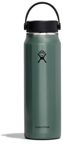 Hydro Flask - Lightweight Water Bottle 946 ml (32 oz) Trail Series - Vacuum Insulated Stainless Steel Reusable Water Bottle with Leakproof Flex Cap - Wide Mouth - Serpentine