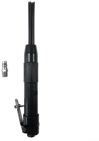 DAZZLEEX Air Pneumatic Needle Scaler, Pneumatic Tool Mini Rust Remover Pin Beam Type Pneumatic Rust Remover 12-pin