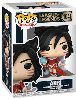 Funko POP! Games: LOL - Ahri - League of Legends - Vinyl-Sammelfigur - Geschenkidee - Offizielle Handelswaren - Spielzeug Für Kinder und Erwachsene - Video Games Fans - Modellfigur Für Sammler