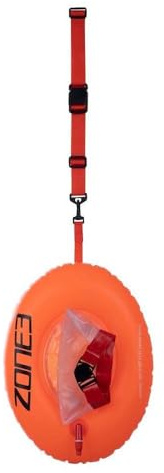 ZONE3 Återvunnen på The Go Swim Safety Buoy SA24OGSB113 - Hi-Vis orange