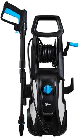 DKIEI Electric Pressure Washer, 135Bar, 7L/min, 1600W High Power Washer For Car/Patio/Garden Furniture/Walls/Driveways, Portable Cleaner Jet Washer Kit With Adjustable Nozzle & Hose Accessory, 8KG