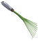 Rastrellino da giardino robusto piccolo rastrello a mano con manico ergonomico, utensili a mano compatti e portatili per il giardino del di di di di