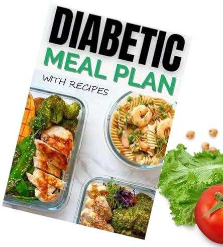 Diet Cookbook per prediabetici e supporto di tipo 2, Nutrition Tracker, Kitchen, Meal Prep, Dining