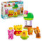 Lego DUPLO | Disney Winnie Puuhs Geburtstagsparty - Lernspielzeug für Vorschulkinder - Set mit 3 Minifiguren, inkl. Winnie Puuh, Tigger & Ferkel - Geschenk für Jungen & Mädchen ab 1 Jahr 10457