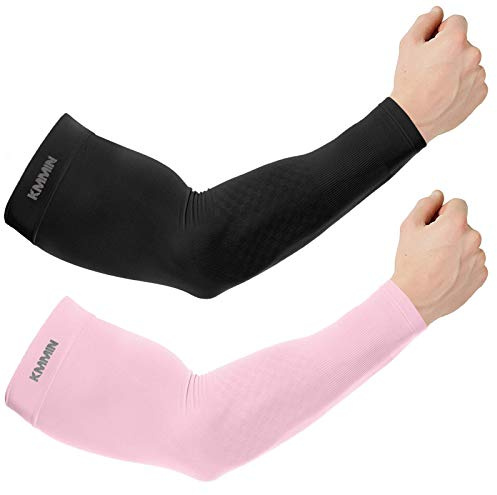KMMIN Mangas del Brazo Mangas de protección UV para Conducir Ciclismo Baloncesto