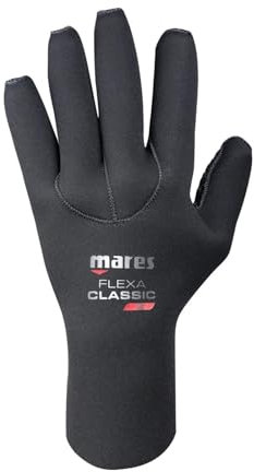 Mares FLEXA Classsic 3 MM Handschuhe Unisex – Erwachsene Schwarz L