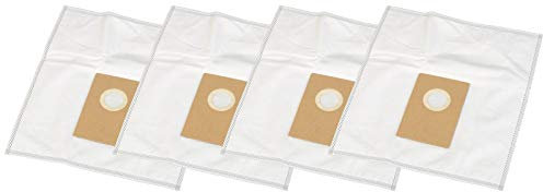 4 Hochleistungs Staubsaugerbeutel Staubbeutel kompatibel für Siemens 462 587/462587, 468 264/468264, Grösse P, Hairfree Specialist, P