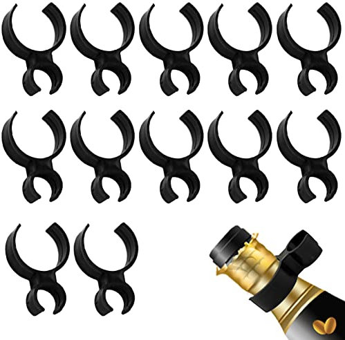 LAMXD 12 clip per bottiglie di champagne, clip per estensore per bottiglie di champagne, clip per candele e cucine, forniture per feste all'aperto