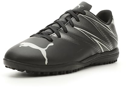 Puma Attacanto - Tenis de Entrenamiento Unisex para niños, Puma Black-Silver Mist, 17.0 cm