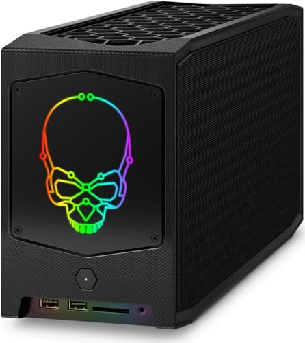 Mini PC Desktop Gaming NUC 11 Extreme NUC11BTMi7 per Casa e Azienda Con Intel i7-11700B 8-Core, Barebone, UHD, Wi-Fi 6E, Bluetooth 5.2
