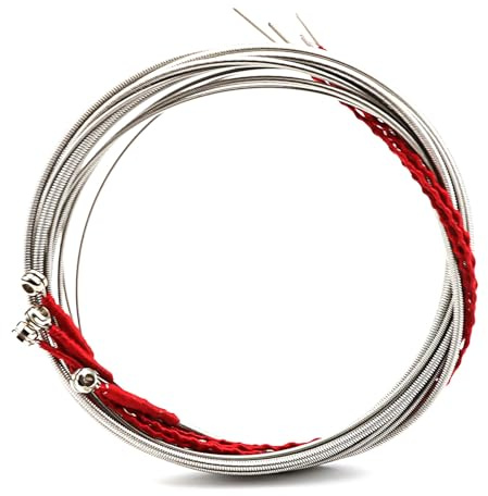 MinnowXY Cuerdas de bajo eléctrico de acero inoxidable, 4 cuerdas, instrumentos de bajo, piezas y accesorios de calidad de sonido brillante, acero inoxidable