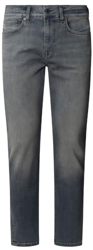 Pepe Jeans Pantalones Vaqueros Ajustados para Hombre, Azul (denim-8ad), 28W / 34L