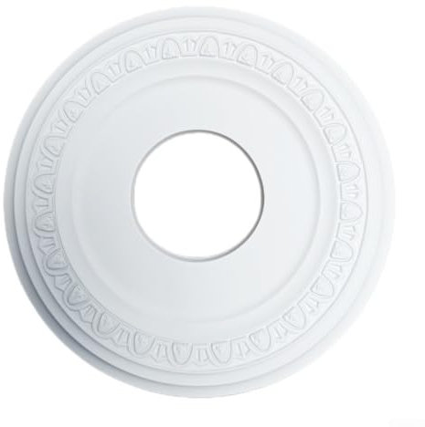 Oniissy Plaque décorative pour ventilateur de plafond en polyuréthane - Médaillon de plafond en polyuréthane