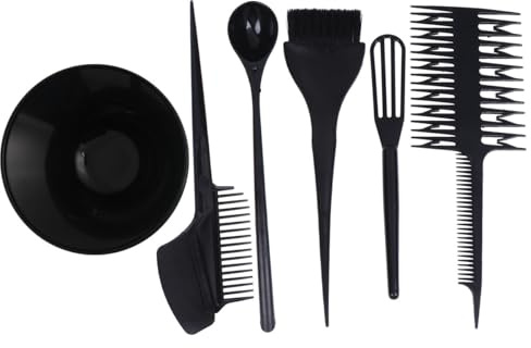 GAROZATION Cuencos para Teñir el Cabello Incluye Cepillo para Teñir y Tazones el Cabello Suministros Profesionales para Mujeres el Casa