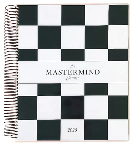 2026 veckoplanerare, målinfattningsanteckningsbok med vana-spårare, 18 x 23 cm, arbetsstudieplanerare, högskola affärsjournal, organiserad skrivbordsplanerare, produktivitet skrivblock, för