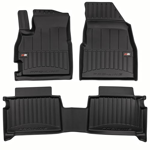 IMJ-Global Tappetini Auto Gomma ProLine 3D su Misura Compatibili con Omoda 5 dal 2022 in poi non compatibile con versione Hybrid, Set Completo di Tappeti Auto TPE per Migliorare Look e Sportività