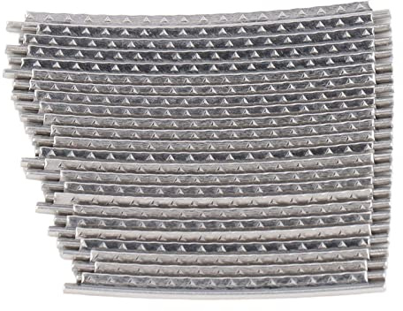 Yctze 24Pcs Guitar Fret Wire, Stainless Steel Fretwire for Electric Acoustic Bass Guitar, with Clean Sound Quality & Easy String Plucking, Instrument Accessory