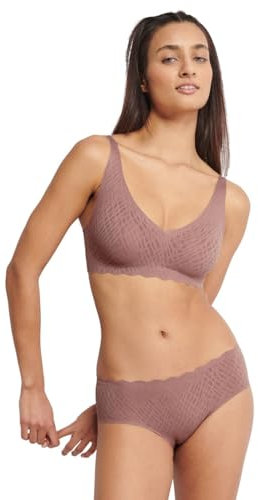 sloggi Damen Zero Feel Bliss Hipster, Cacao, L