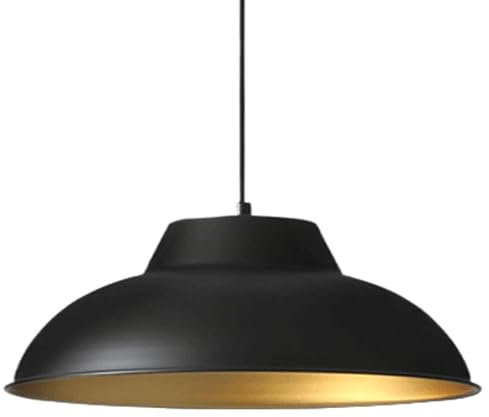 ZGDHWCR Lámpara de cobre de estilo americano, lámpara colgante de un solo cabezal con fuente de luz E27, pantalla de luz colgante creativa en forma de sombrero, lámpara colgante de decoración de porch