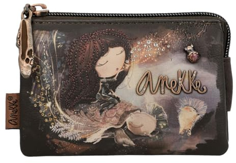 Anekke Monedero Pequeño Dreamverse - Multi-Compartimento - Medidas: 12/8/4 Cm - Accesorios Y Complementos Mujer