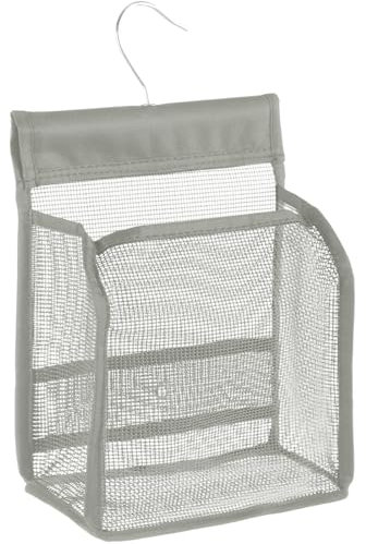 Joalpysm Cestino per mollette da doccia, borsa per mollette per stendibiancheria con gancio, borsa per mollette da bucato, borsa per bucato, organizer da doccia da appendere, organizer per doccia in