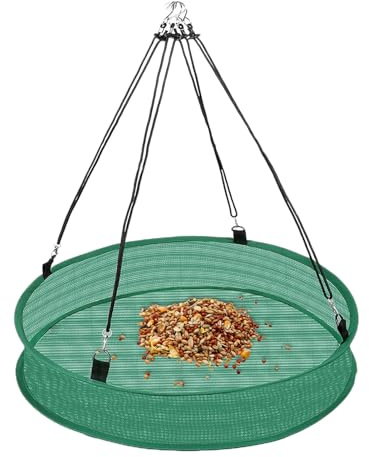 para Colibríes de Exterior - Bebedero Colibrí | Dispensador De Alimento Antiderrame para Carboneros Gorriones Y Pinzones Decoración De Jardín