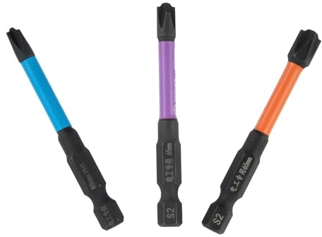 Destornillador magnético especial ranurado en cruz para electricistas con tamaños FPH1 FPH2 FPH3 65 mm, 110 mm, 150 mm, juego de 9 piezas