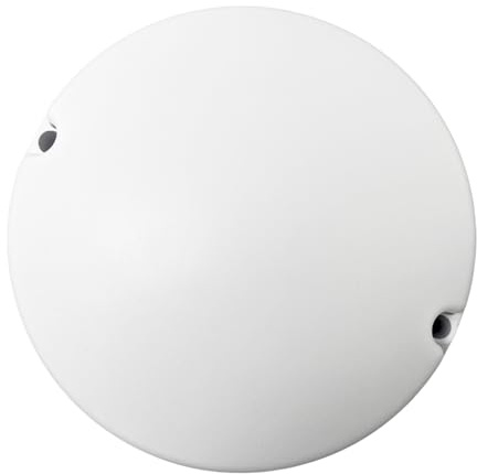 Jandei - Applicera det 15W runda vita LED-taket. 6000K kallt vitt ljus, IP54 utomhusingångar, garage, trädgård [Energieffektivitetsklass F] (rund form)