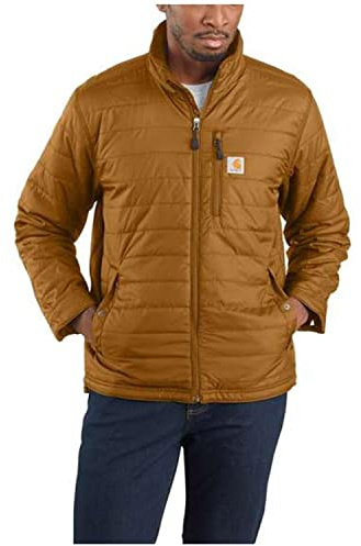 Carhartt Rain Defender® Relaxed Fit Lightweight Insulated Jacket, GIACCA GILLIAM Uomo, CARHARTT® BROWN,