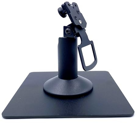 DCCStands Ingenico Lane Axium RX 7000 Low Freestanding Swivel and Tilt Stand with Square Plate