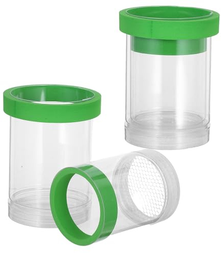 DIYEAH 2ensembles Incubateur Flottant pour Aquarium Boîte Élevage pour Alevins Chambre Éclosion pour Poissons