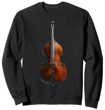 Motif Instrument de Musique contrebasse Sweatshirt