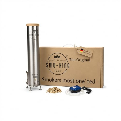 Smo-King GIGA-SMO Générateur de fumée froide 4 litres avec pompe à membrane 230 V Kit de démarrage