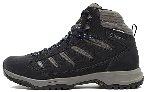 Berghaus Women's Exped Trek 2.0 Tech Walking Boot | Waterproof | Extra Cushion, Navy/Grey, 7