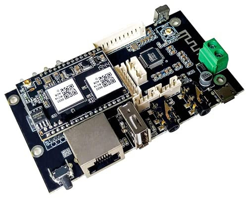 Arylic Up2Stream Pro V4 Carte de récepteur Audio WiFi et Bluetooth, Module de Circuit de récepteur de Musique stéréo Multiroom sans Fil avec AirPlay Spotify Connect et pour DIY Speaker