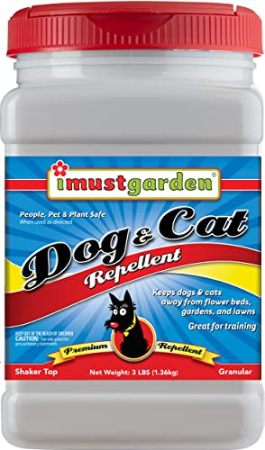 I Must Garden Dog & Cat Repellent - 3lb Granular - Natural & Pet Safe