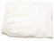 LinenMe Gewaschene Spannbettlaken 90x200cm, 100% Leinen - Bettwäsche Bettlaken mit Gummizug - Spannbetttuch, Fitted Sheet 90x200 - AUS WEIß
