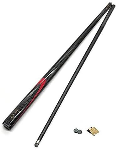 Billardqueue, 1/2 Abschnitt, handgefertigt, Snooker-Queues aus Kohlefaser, Billardqueues aus Ahorn sind handgefertigt und sorgfältig für Profis gefertigt, 9,5 mm -4122 (Farbe: A, Größe: 9,5 mm)