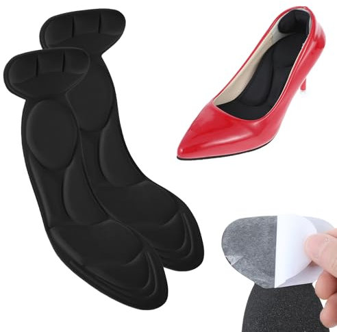 HJZHII Semelles pour femmes, semelles pour chaussures à talons hauts, semelles autocollantes pour protection du talon, coussinets de talon, escarpins Stilettos antidérapants